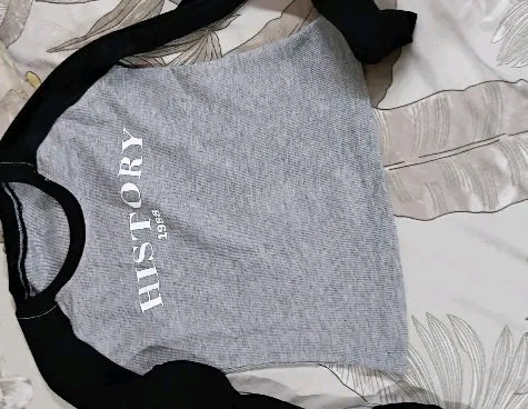 Women’s Casual Raglan Long Sleeve Crop Top